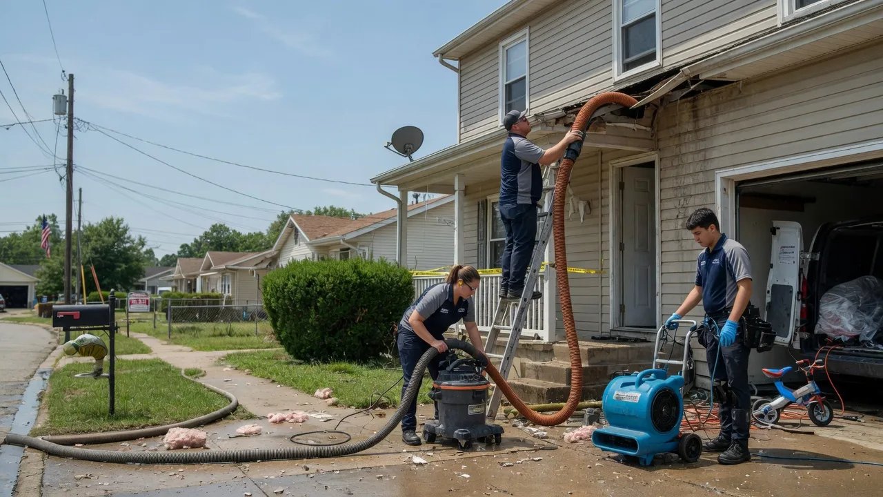Water Damage Restoration in Sidney, MI near me